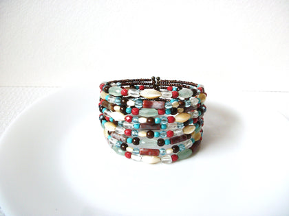 Southwestern Glass Cuff Bracelet 100620