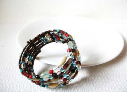 Southwestern Glass Cuff Bracelet 100620