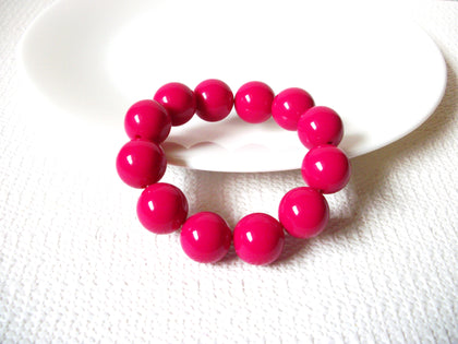 Retro Hot Fuchsia Bracelet 100620