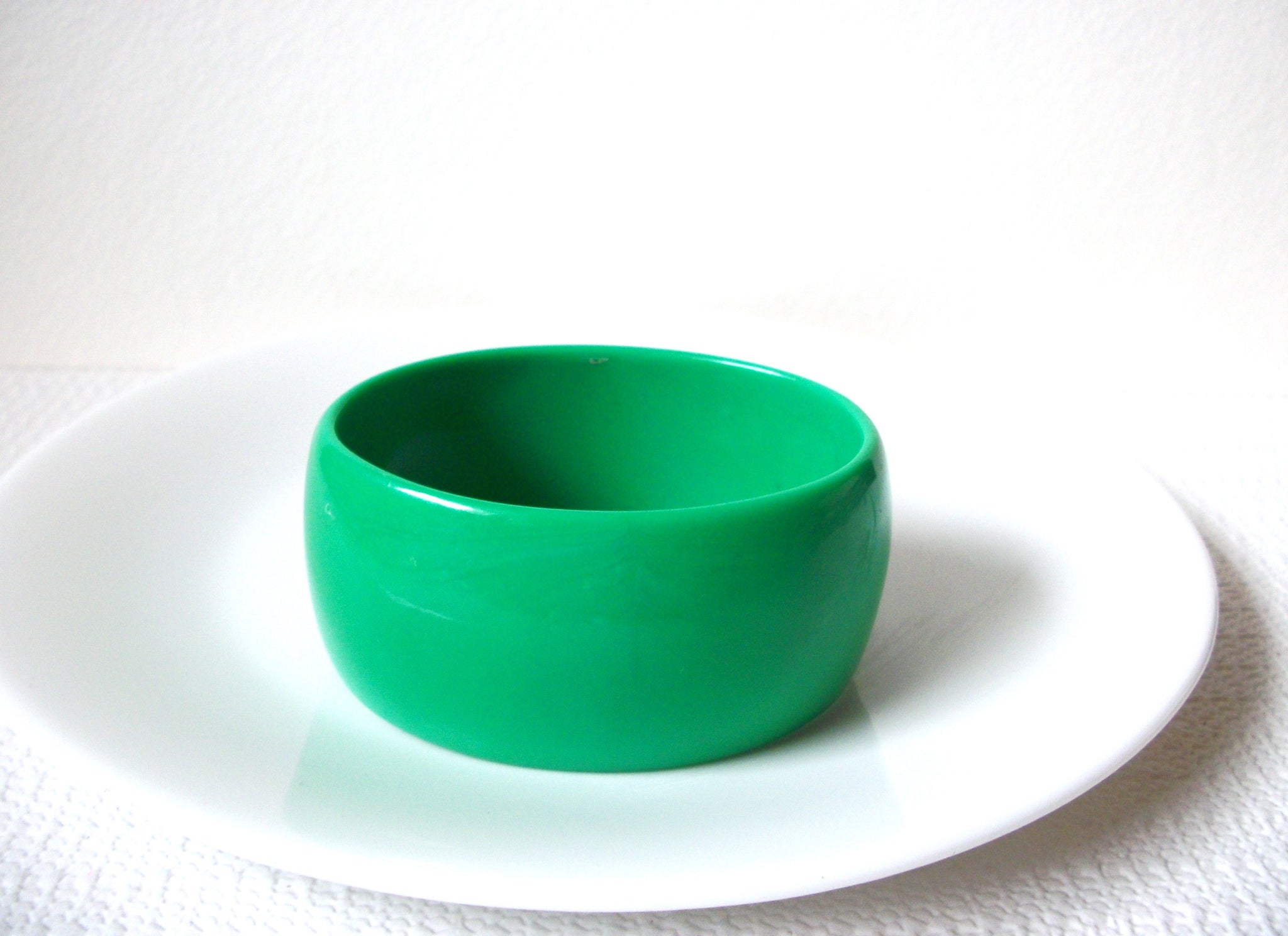 Retro Green Bangle Bracelet 100820