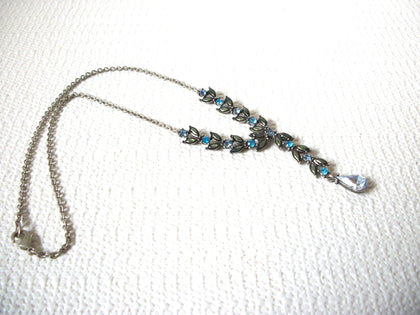 Vintage Victorian Rhinestone Necklace 100820