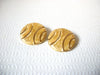 Retro Yellow Gold Earrings 100820