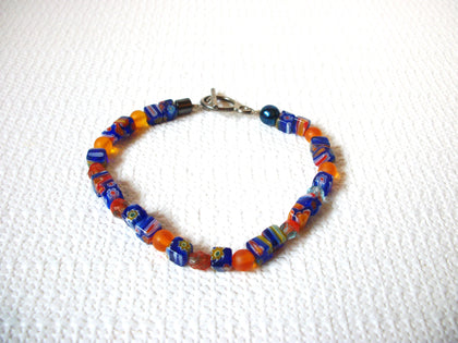 Vintage Millifiori Glass Bracelet 100820