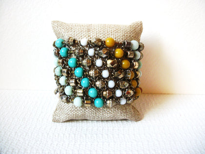 Bohemian Chunky Glass Bracelet 100820