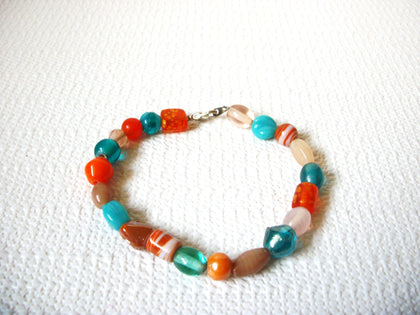 Retro Colorful Glass Bracelet 100820