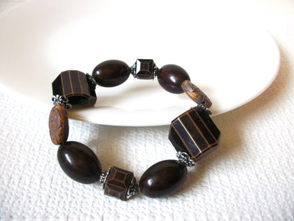 Retro Brown Beaded Bracelet 100820