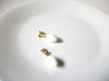 Retro White Earrings 100820