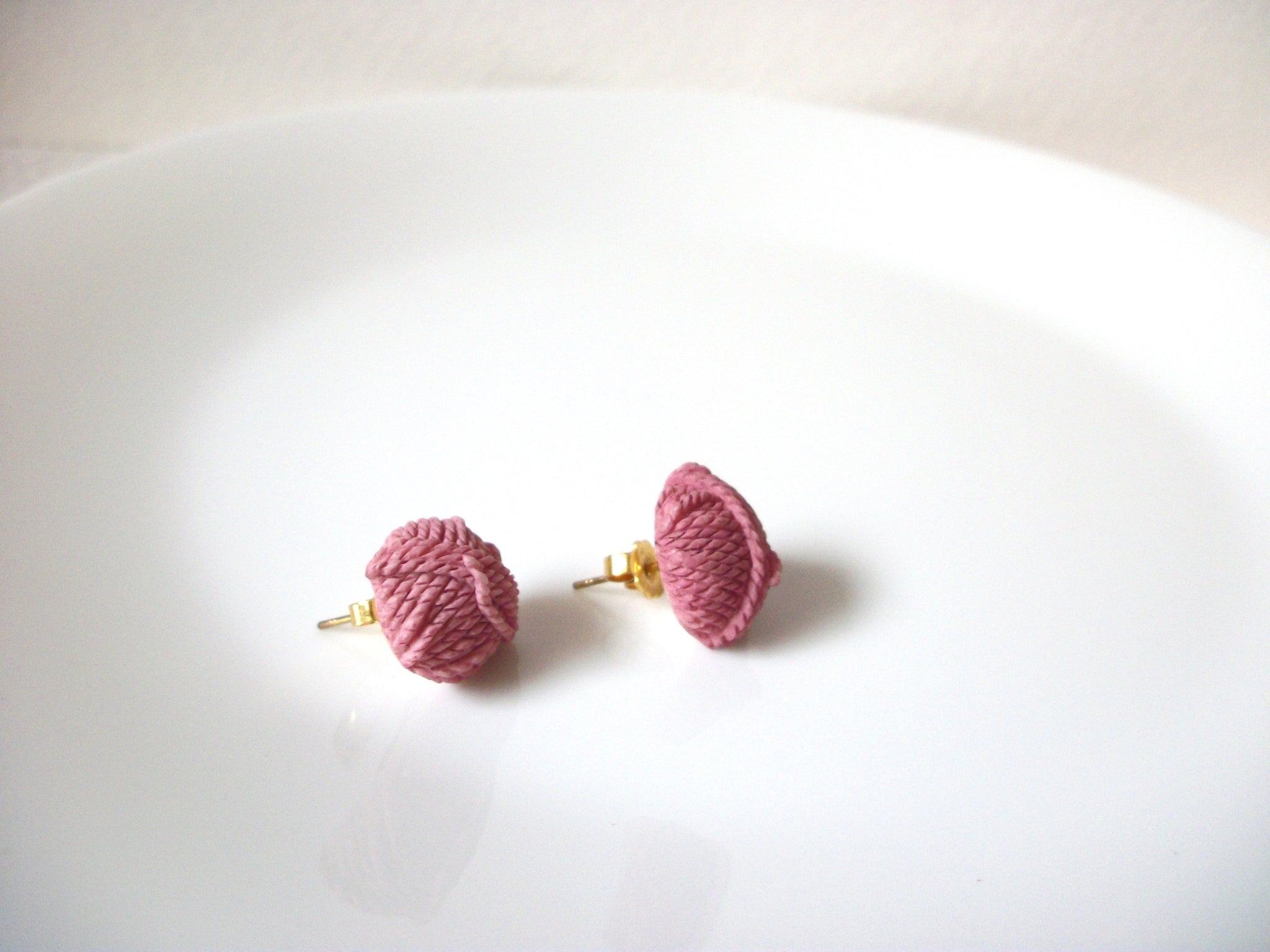 Small Vintage Altrosa Earrings 100820