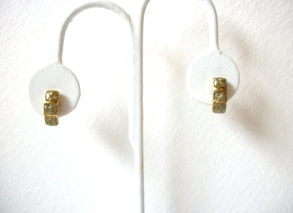 Vintage Small Rhinestone Earrings 100820