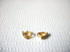 Vintage Small Rhinestone Earrings 100820