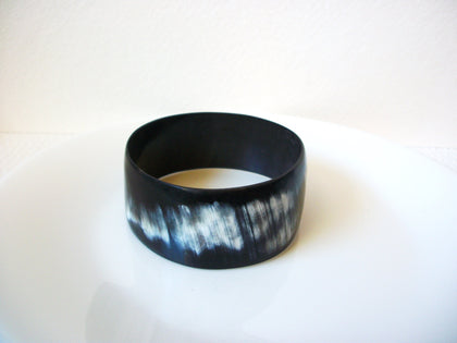 Vintage Bone Horn Bangle Bracelet 100820