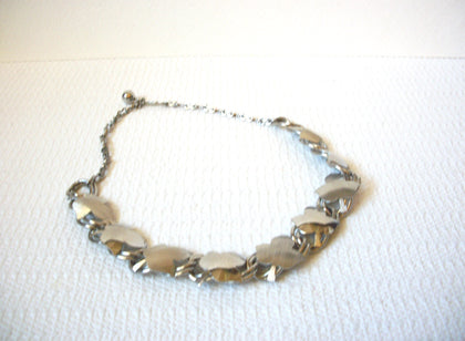 Retro Silver Toned Necklace 100920