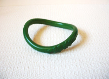 Retro Green Bangle Bracelet 100820