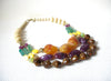 Retro Colorful Lucite Necklace 101020