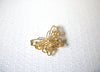 Aurora Borelias Gold Toned Butterfly Brooch Pin 91317