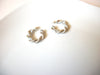 Retro Intertwining Hoop Earrings 81517