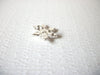 Clear Rhinestone Flower Brooch Pin 93017