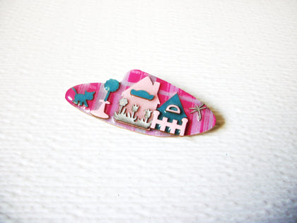 Vintage House Pins By Lucinda Gardner Flower Cat Pins By Lucinda 60116