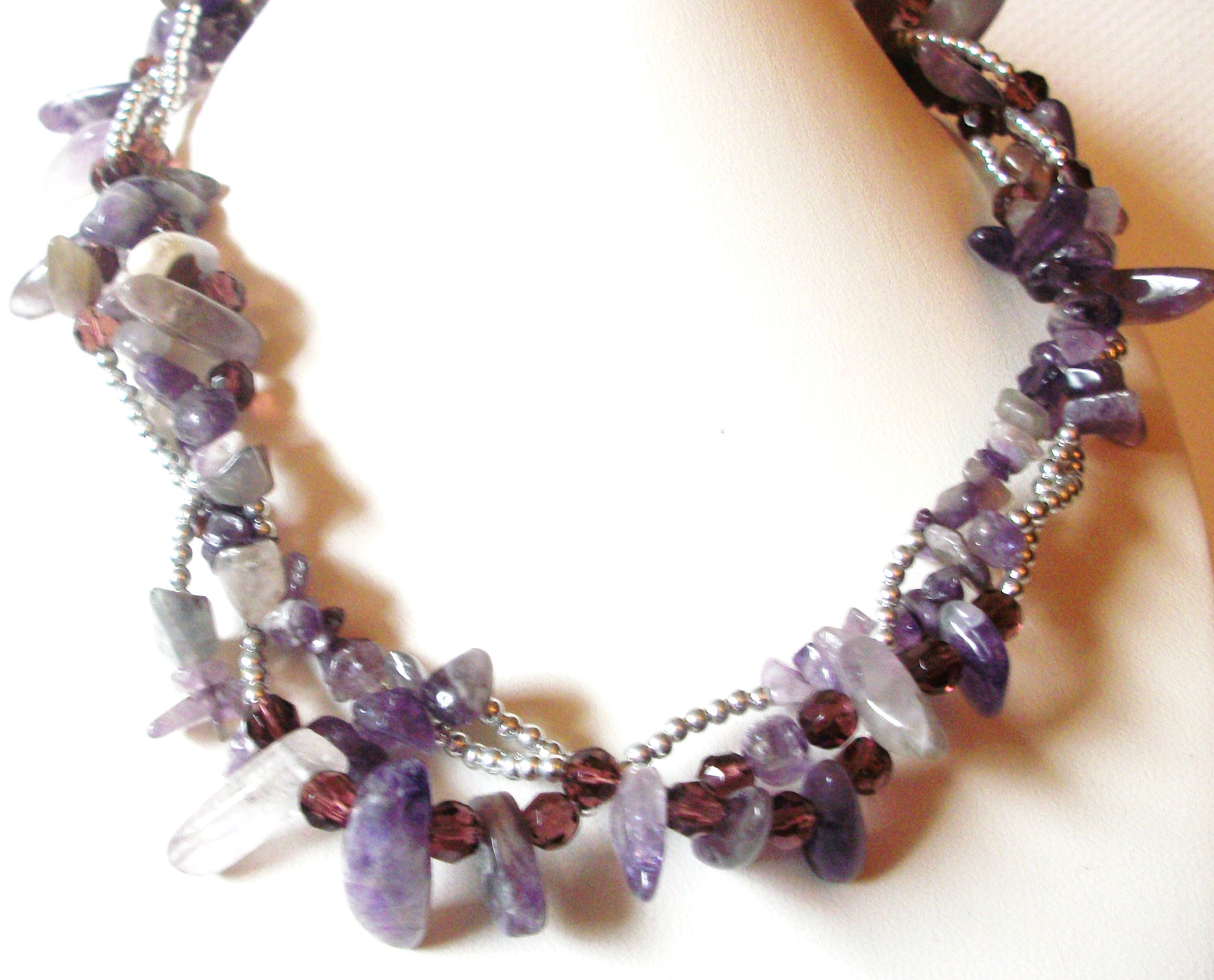 Natural Amethyst Necklace 92117