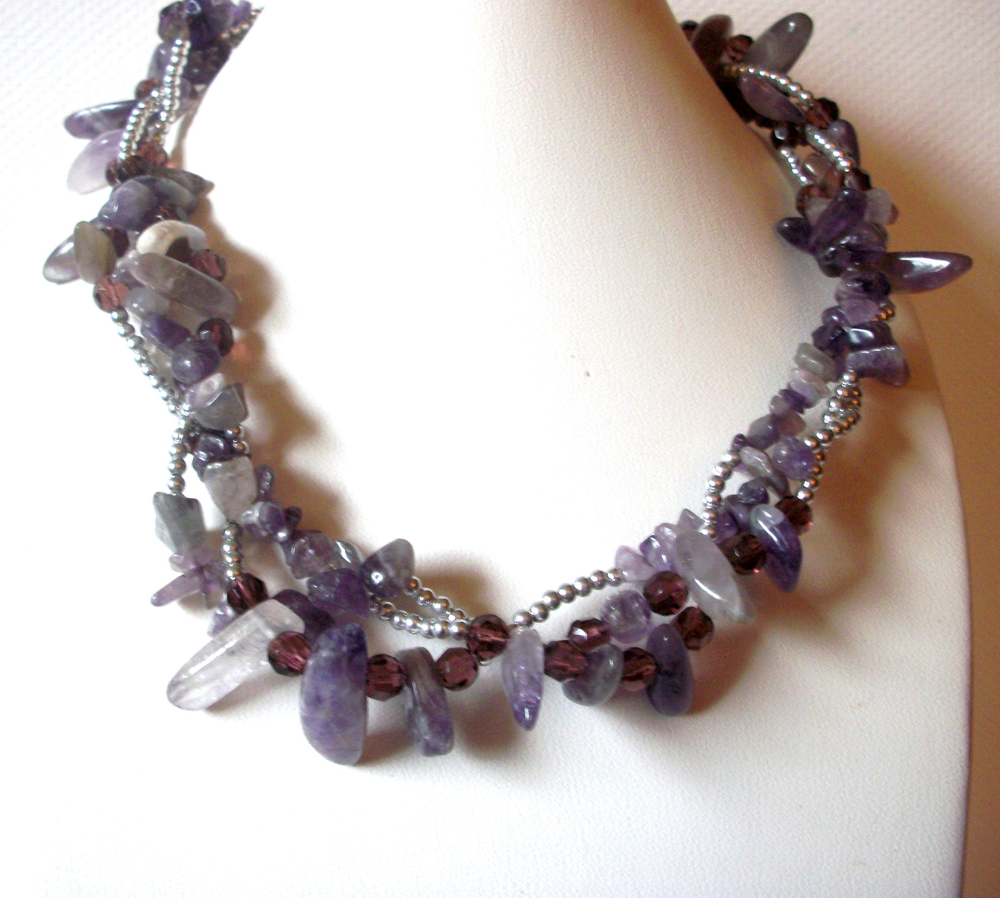 Natural Amethyst Necklace 92117