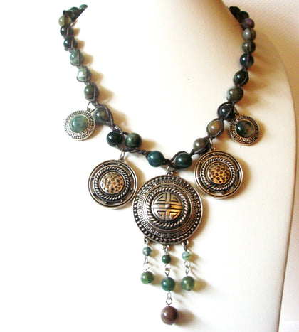 COLDWATER CREEK Semi Precious Stones Mad Woman Necklace 92816