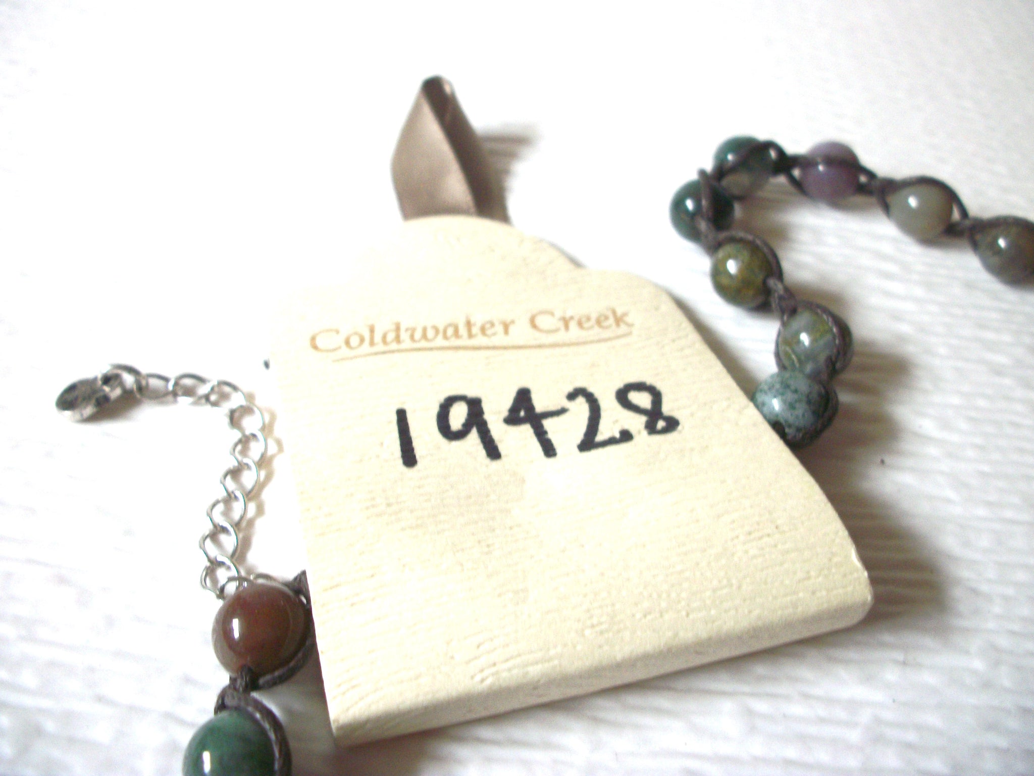 COLDWATER CREEK Semi Precious Stones Mad Woman Necklace 92816