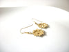 AVON Vintage Sunflower Gold Toned Earrings 91617