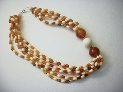Vintage Lucite Necklace 52016