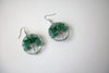 Aventurine Semi Precious Reika Healing Stone Chips Dangle Earrings 42818