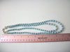 Vintage Powder Blues Czech Glass Necklace 71218D