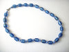 Vintage Blue Italian Murano Glass Necklace 71218D