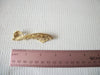 Retro Gold Tone Blue Dagger Broch Pin 71218S