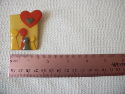 LUCINDA Little People Pins,  Love Sweet Love People Pin 71218Q