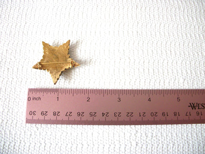 Vintage Star Fish Aventurine Stones Brooch Pin 71218Z