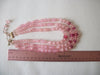 WGERMANY Pink Trumpet Vine Multi Strand Necklace 71218Z
