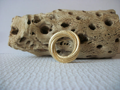 TRIFARI Gift Worthy Textured Gold Tone Pin 71218T